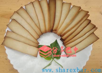 周记蔬菜汁豆干