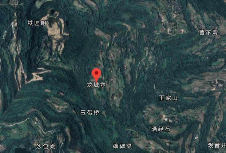 龙城寨卫星图