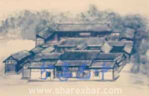 云屏书院画稿