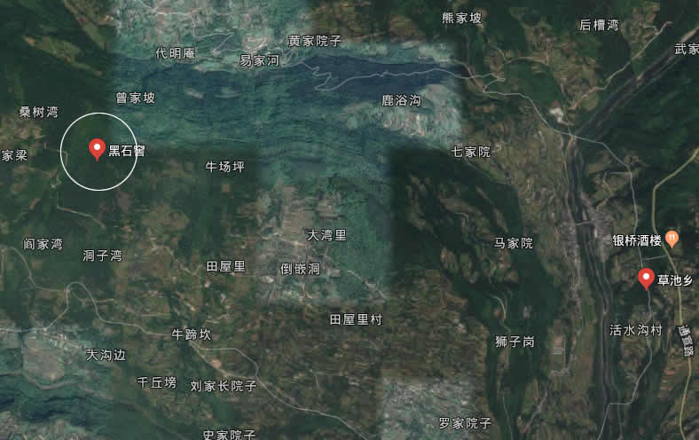 通江县草池乡黑石窖