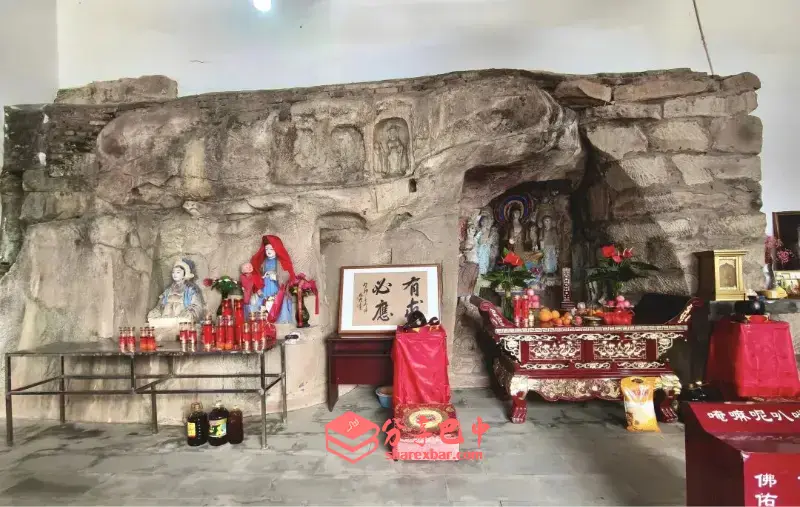 东龛寺，现存4龛唐代摩崖造像