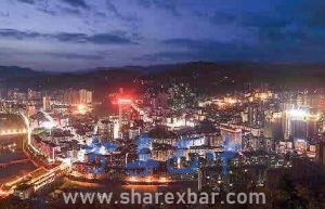 通江县夜景图