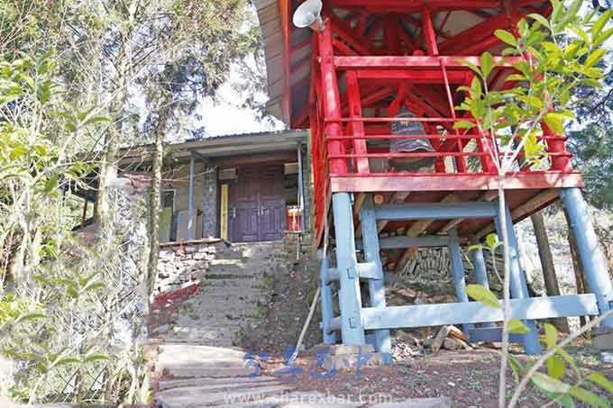 南江和通江交界处的石鹅寺