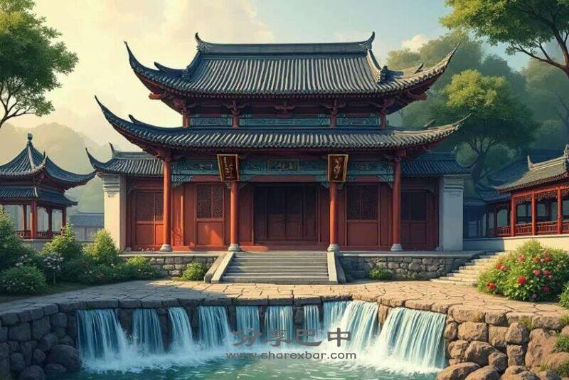 “彭家衙门”AI模拟图