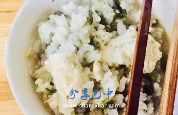 通江菜豆腐稀饭