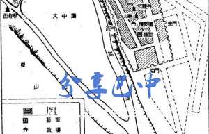 唐贞观十八年符阳县遗址分布图