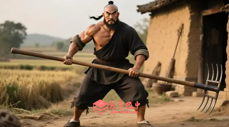 通江县铁佛镇历史人物：李文学（AI模拟）