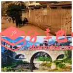 岳榜儒在万安桥上撰写的“万安桥”三字。2003年5月，由于三峡清库，万安桥被爆破拆除。