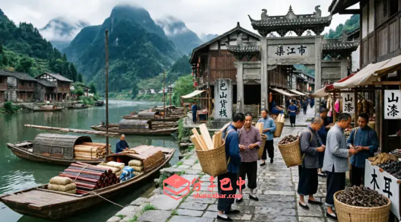 清末民国时期大巴山南麓的商业活动