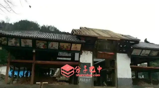 柳树坝蔡氏宗祠(维修前)